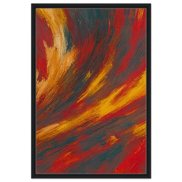 d5a92c7d-e92e-417e-952f-a7323ad7ce54.jpg Flarepoint 2-1 Framed Abstract Canvas Print 24" x 36"